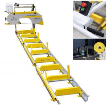 BAMATO Blockbandsaege BBSW-600PRO mit 6,9m Rollbahn